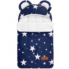 Конверт "Мишка" Star Mix Dark Blue Флис Зима Конверт "Мишка" Star Mix Dark Blue Флис Зима