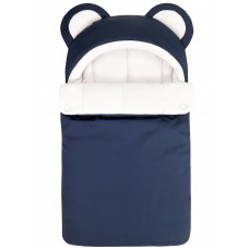 Конверт "Мишка" Dark Blue Флис Зима 