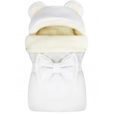 Конверт "Мишка" White Меховой Зима 
