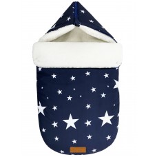 Конверт "Star Mix" Dark Blue Меховой Зима