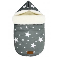 Конверт "Star Mix" Grey Меховой Зима