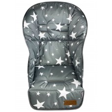 Чехол на стульчик для кормления "Star Mix" Grey