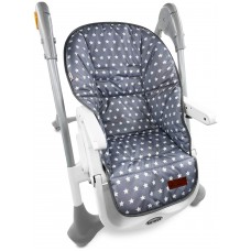 Чехол на стульчик для кормления "Star Line" Grey