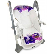 Чехол на стульчик для кормления принт "Violet Flowers"