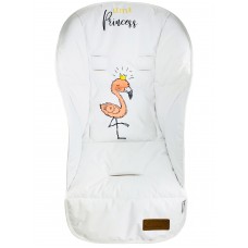 Чехол на стульчик для кормления принт "Flamingo"