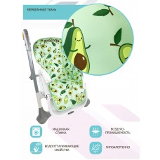 Чехол на стульчик для кормления принт "Avocado"