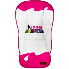 Чехол на стульчик для кормления принт "Kinder Surprise" Pink Classic