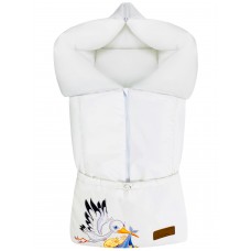 Конверт "Junior" принт "Аистенок и Малыш" Флис Зима Конверт "Junior" принт "Аистенок и Малыш" Флис Зима