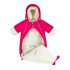 Конверт-комбинезон "Dual" Pink Меховой Зима 