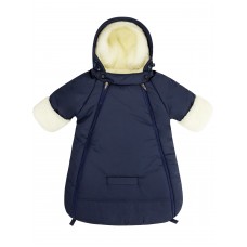 Конверт-комбинезон "Dual" Dark Blue Меховой Зима 