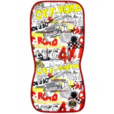 Матрасик в коляску и автокресло принт "Off Road"
