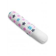Бортик в кроватку "Roller" Pink Black