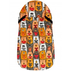 Конверт "Urban Style" Bears with Hearts Флис Деми