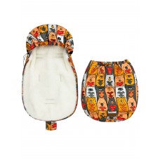 Конверт "Urban Style" Bears with Hearts Меховой Зима