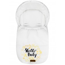 Конверт "Urban Style" принт "Hello Baby" Флис Деми