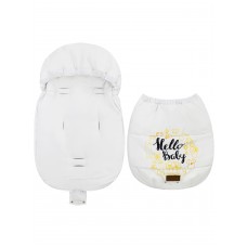 Конверт "Urban Style" принт "Hello Baby" Флис Деми