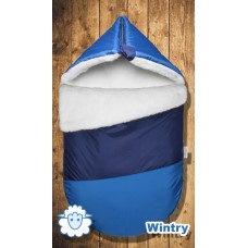 Конверт "Wintry Sky Blue" Меховой Зима 