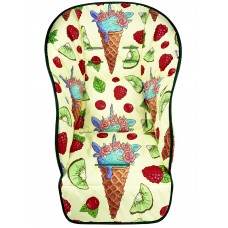 Чехол на стульчик для кормления принт "Exotic Ice Cream"