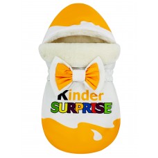 Конверт "Kinder Surprise" Yellow Classic Меховой Зима 