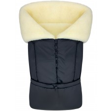 Конверт "Junior" Black Меховой Зима