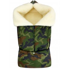 Конверт "Junior" Army Меховой Зима 