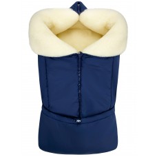 Конверт "Junior" Dark Blue Меховой Зима 