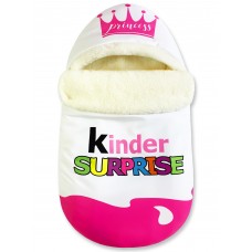 Конверт "Kinder Surprise" Pink Crown Auto Меховой Зима 