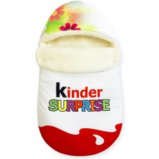 Конверт "Kinder Surprise" Red Flowers Auto Меховой Зима 