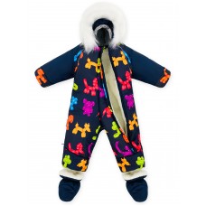 Конверт-комбинезон "Transformer" принт "Twisted Balloon" 