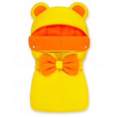 Конверт "Мишка" Yellow & Orange Флис Деми Конверт "Мишка" Yellow & Orange Флис Деми