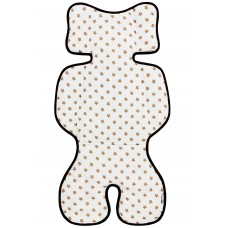 Матрасик в коляску и автокресло "Shape" Brown Stars Матрасик в коляску и автокресло "Shape" Brown Stars
