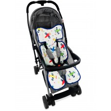 Матрасик в коляску и автокресло "Shape" Авиатор