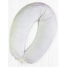 Подушка Бумеранг Плюш «White» 