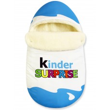 Конверт "Kinder Surprise" Blue Classic Меховой Зима 